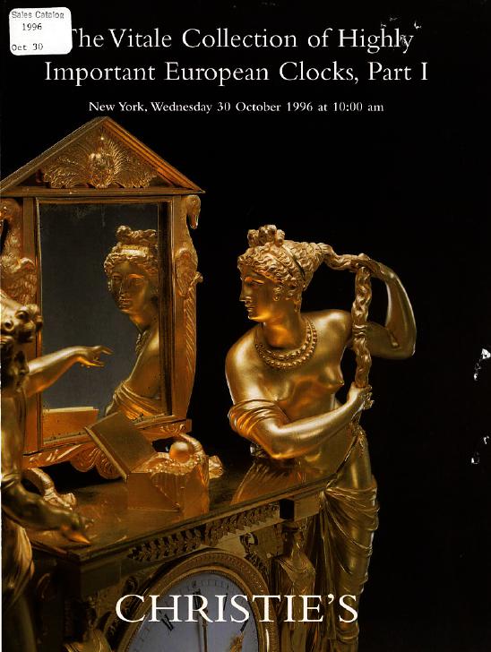 Christies October 1996 The Vitale Collection of Highly Important (Digital Only)