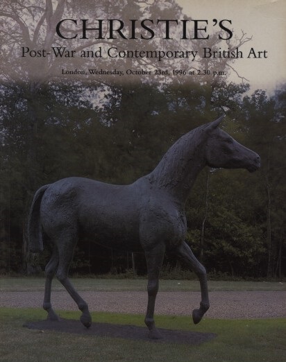 Christies October 1996 Post - War and Contemporary British Art (Digital Only)