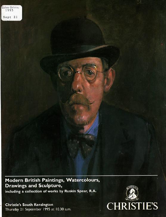 Christies September 1995 Modern British Paintings, Watercolours, (Digital Only)