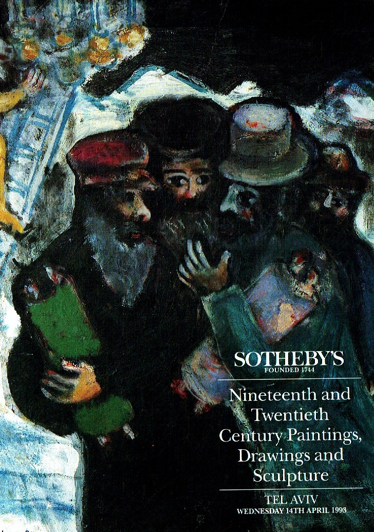 Sothebys April 1993 Nineteenth and Twentieth Century Paintings, D (Digital Only