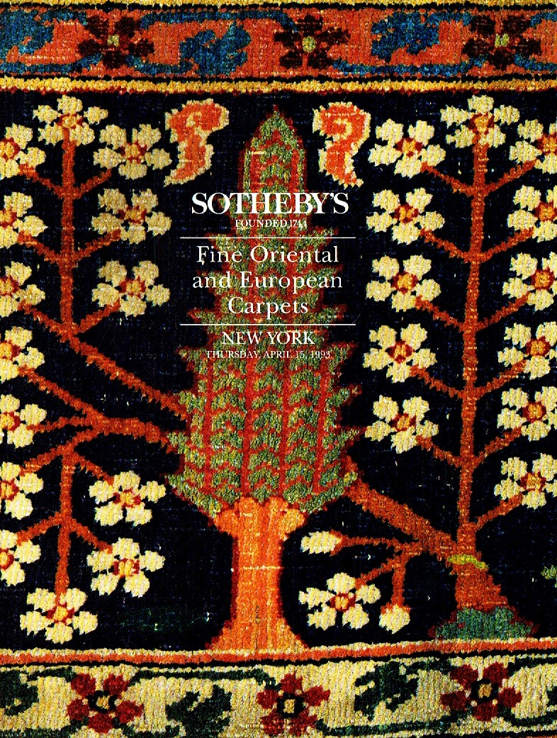 Sothebys April 1993 Fine Oriental & European Carpets (Digital Only)