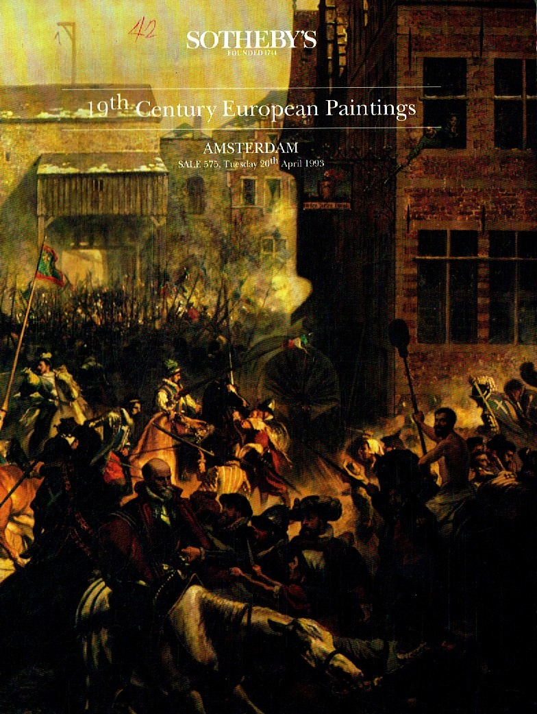 Sothebys April 1993 19th Century European Paintings (Digital Only)