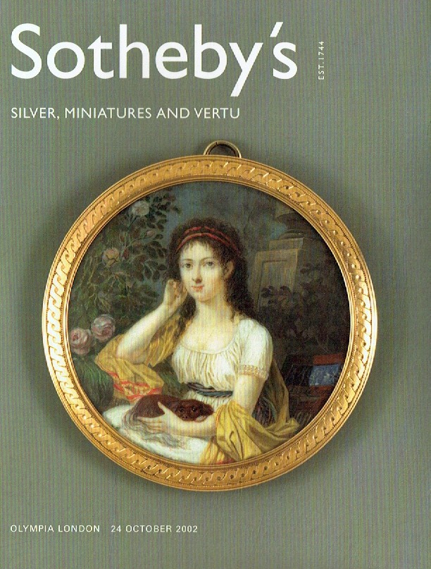 Sothebys October 2002 Silver, Miniatures & Vertu (Digital Only)