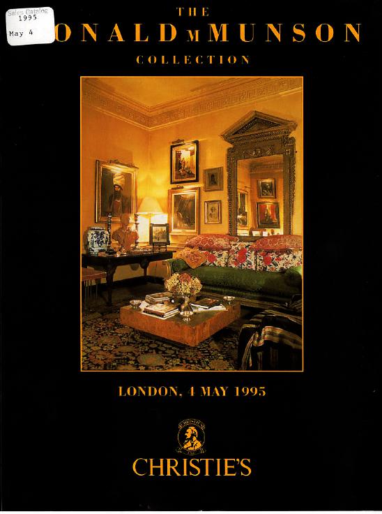 Christies May 1995 The Donald M Munson Collection (Digital Only)