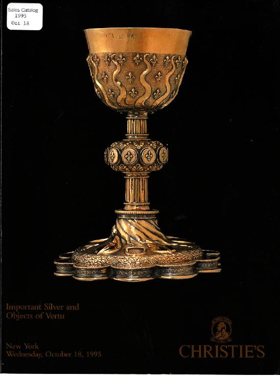 Christies October 1995 Important Silver & Objects of Vertu (Digital Only)