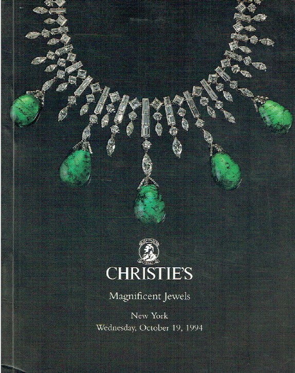 Christies October 1994 Magnificent Jewels (Digital Only)