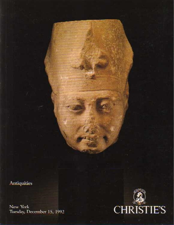 Christies December 1992 Antiquities (Digital Only)