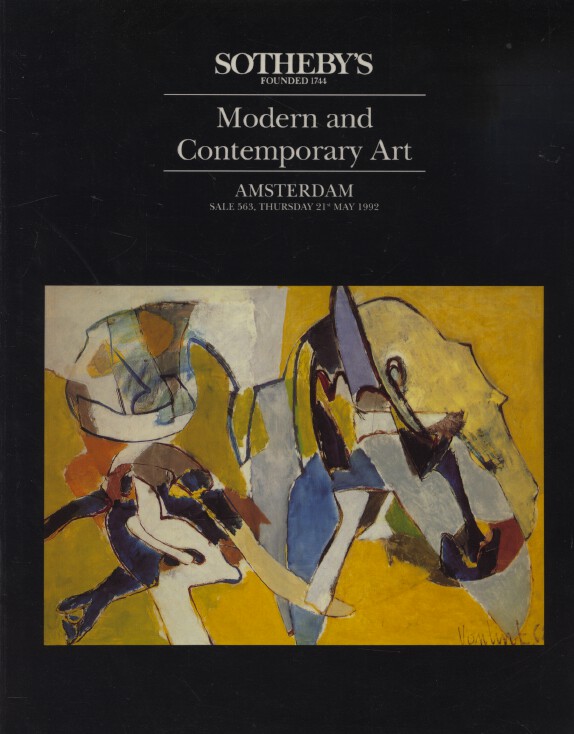 Sothebys May 1992 Modern & Contemporary Art (Digital Only)