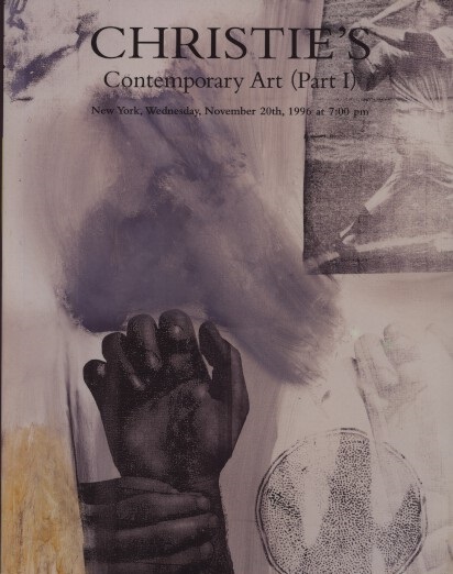 Christies November 1996 Contemporary Art Part I (Digital Only)