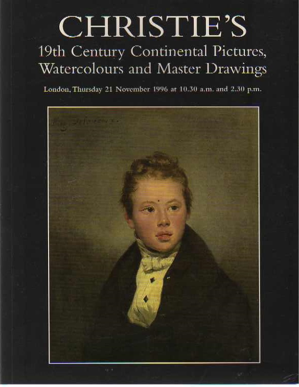 Christies November 1996 19th Century Continental Pictures, Water (Digital Only)