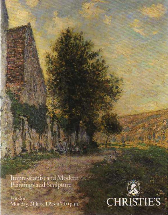 Christies June 1993 Impressionist & Modern Paintings and Sculptu (Digital Only)