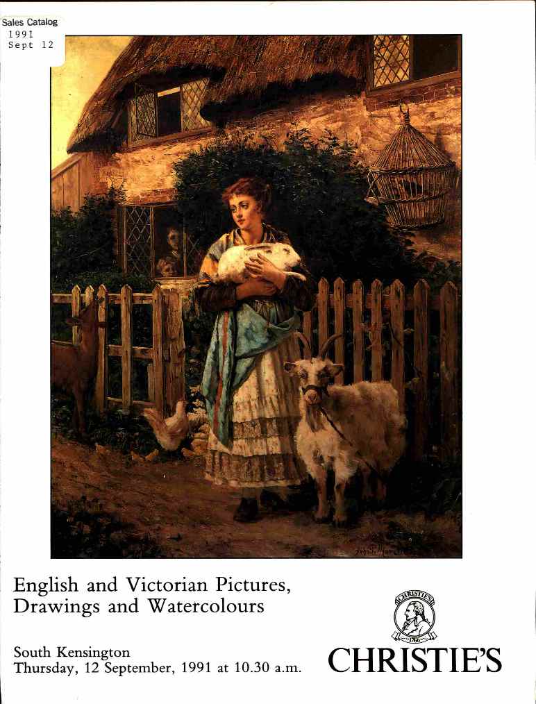 Christies September 1991 English and Victorian Pictures, Drawing (Digital Only)