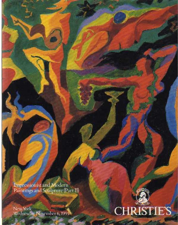 Christies November 1991 Impressionist and Modern Paintings and S (Digital Only)