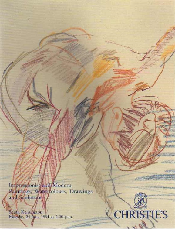 Christies June 1991 Impressionist and Modern Paintings, Watercol (Digital Only)