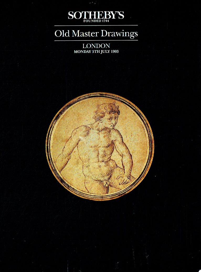 Sothebys July 1993 Old Master Drawings (Digital Only)