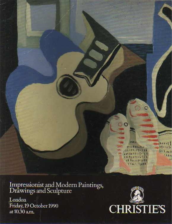 Christies October 1990 Impressionist and Modern Paintings, Drawi (Digital Only)