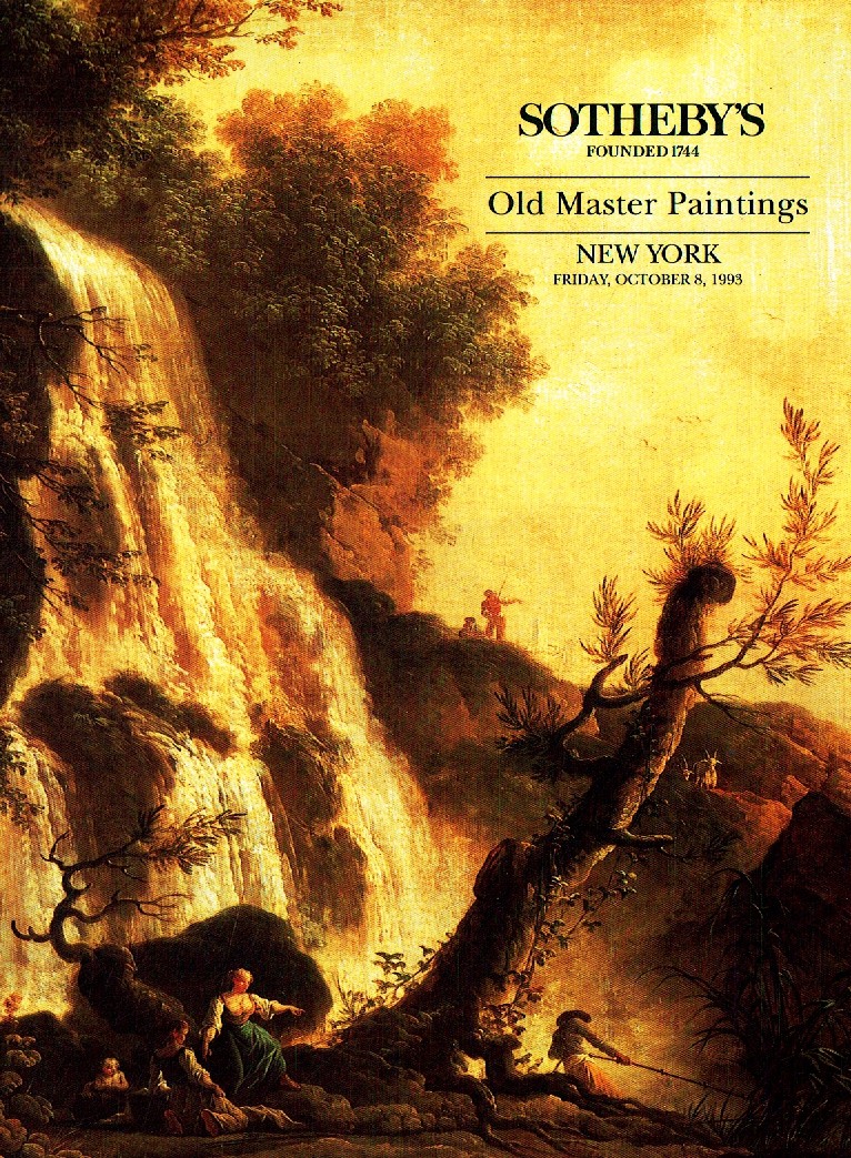 Sothebys October 1993 Old Master Paintings (Digital Only)