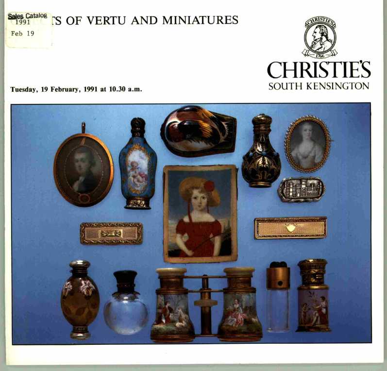 Christies February 1991 Objects of Vertu & Miniatures (Digital Only)