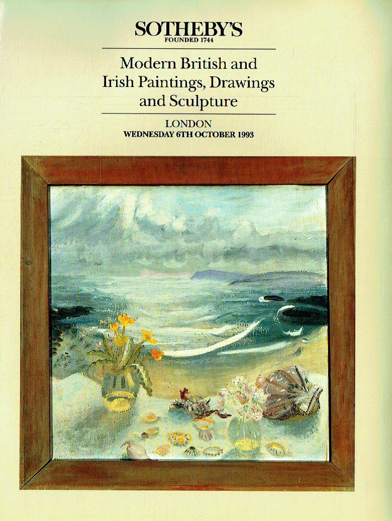 Sothebys October 1993 Modern British & Irish Paintings, Drawings (Digital Only)