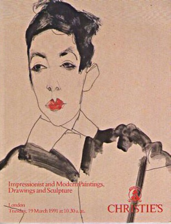 Christies March 1991 Impressionist & Modern Paintings, Drawings (Digital Only)