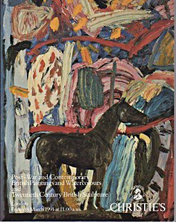 Christies March 1991 Post-War and Contemporary British Paintings (Digital Only)