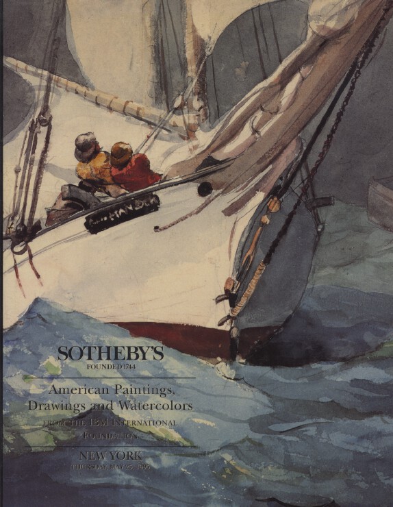 Sothebys May 1995 American Paintings, Drawings & Watercolors (Digital Only)