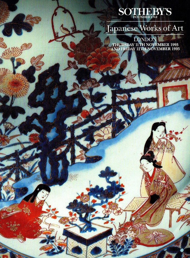 Sothebys November 1993 Japanese Works of Art (Digital Only)