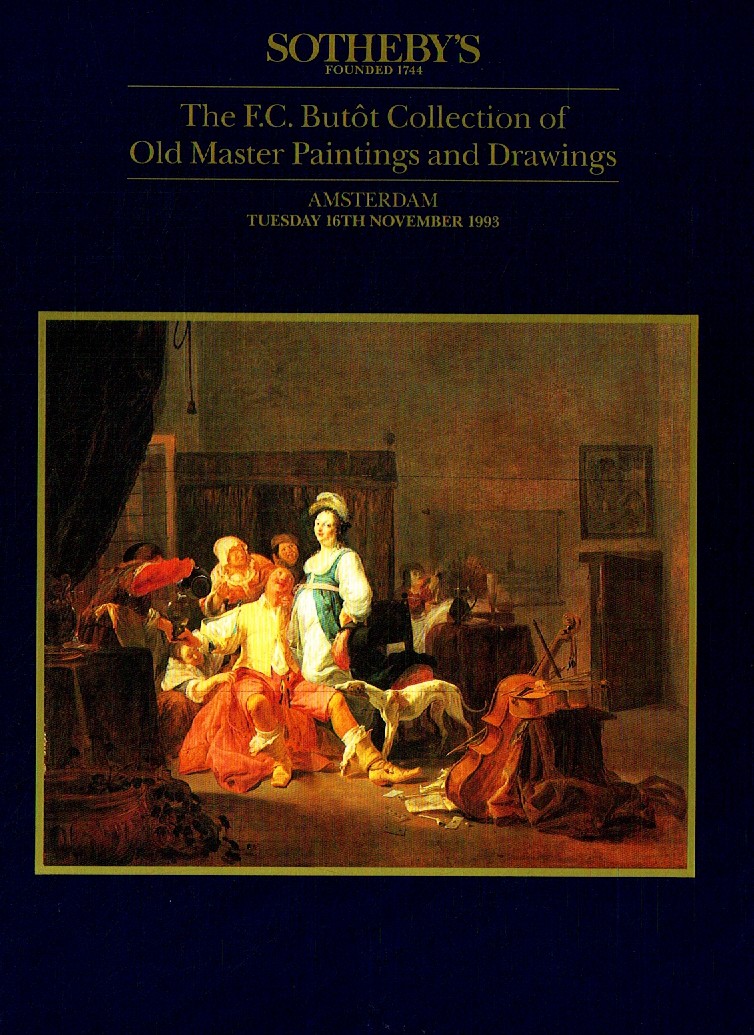 Sothebys November 1993 Butot Collection Old Master Paintings (Digital Only)