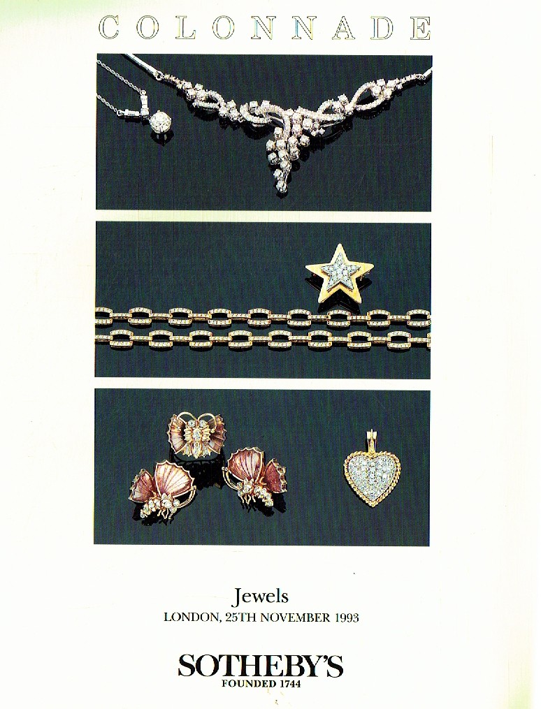 Sothebys November 1993 Jewels (Digital Only)