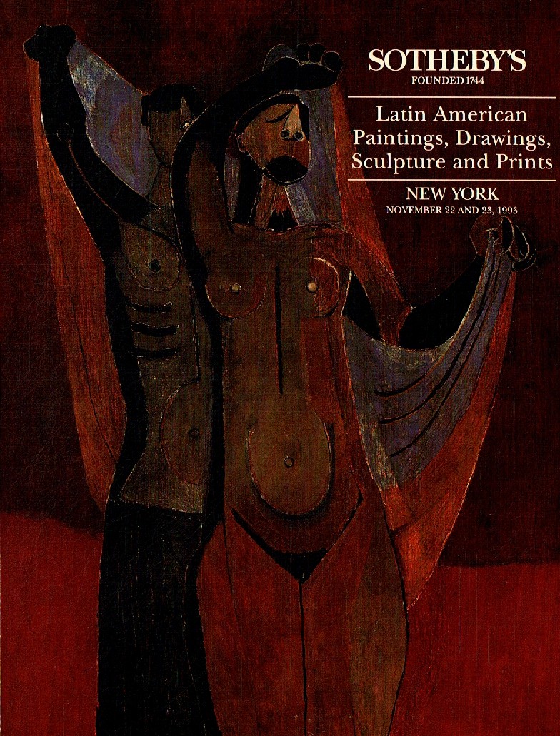 Sothebys November 1993 Latin American Paintings, Drawings, (Digital Only)