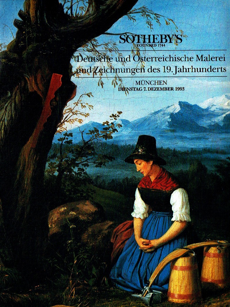 Sothebys December 1993 German and Austrian Painting and Drawings (Digital Only)