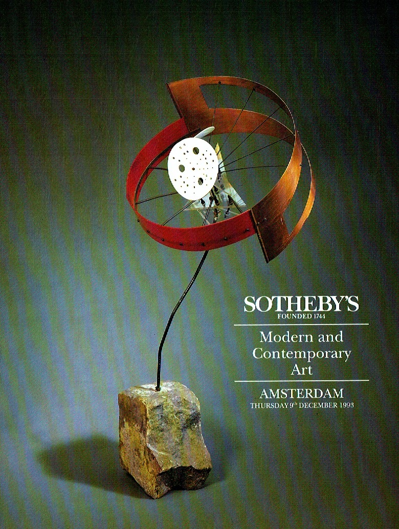 Sothebys December 1993 Modern and Contemporary Art (Digital Only)