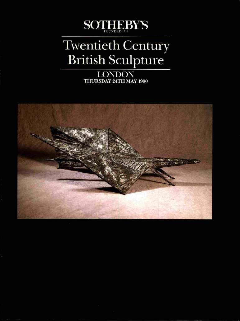 Sothebys May 1990 20th Century British Sculpture (Digital Only)