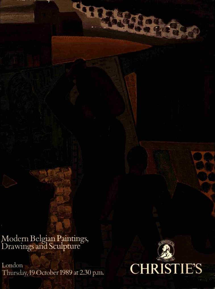 Christies October 1989 Modern Belgian Paintings, Drawings & Scul (Digital Only)