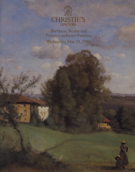 Christies May 1989 Barbizon, Realist & French Landscape Painting (Digital Only)