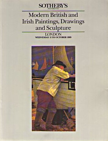 Sothebys October 1989 Modern British & Irish Paintings, Drawings (Digital Only)