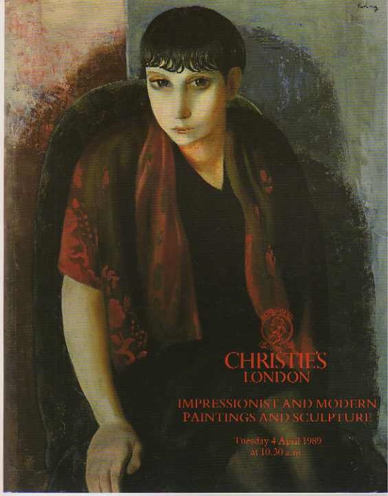 Christies April 1989 Impressionist and Modern Paintings & Sculpt (Digital Only)