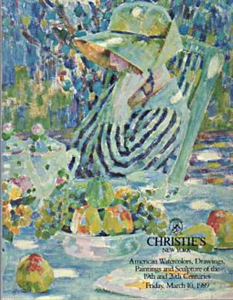 Christies March 1989 American Watercolors, Drawings Paintings an (Digital Only)