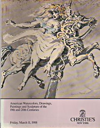 Christies March 1988 19th & 20th C American Paintings & Watercol (Digital Only)