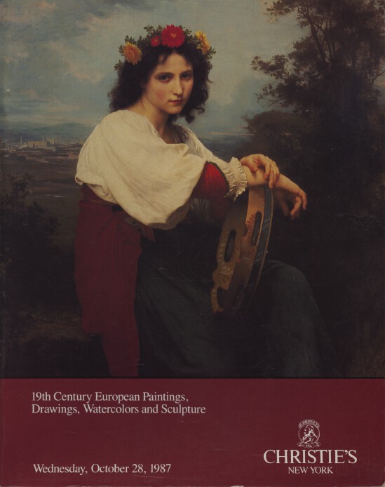 Christies October 1987 19th Century European Paintings, Drawings (Digital Only)