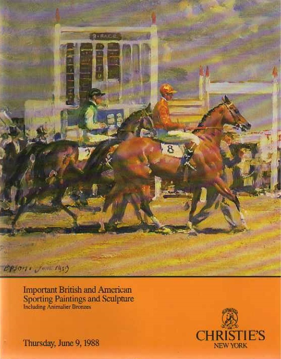 Christies June 1988 Important British & American Sporting Painti (Digital Only)