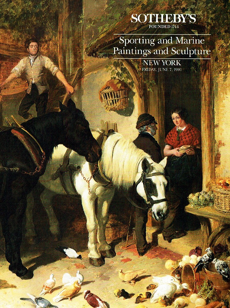 Sothebys June 1991 Sporting and Marine Paintings & Sculpture (Digital Only)