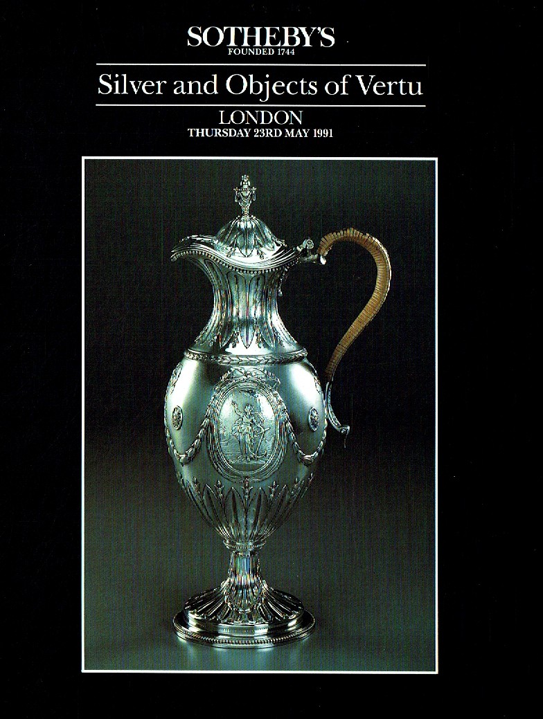 Sothebys May 1991 Silver & Objects of Vertu (Digital Only)