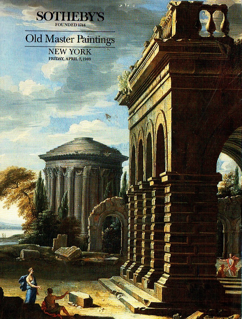 Sothebys April 1989 Old Master Paintings (Digital Only)