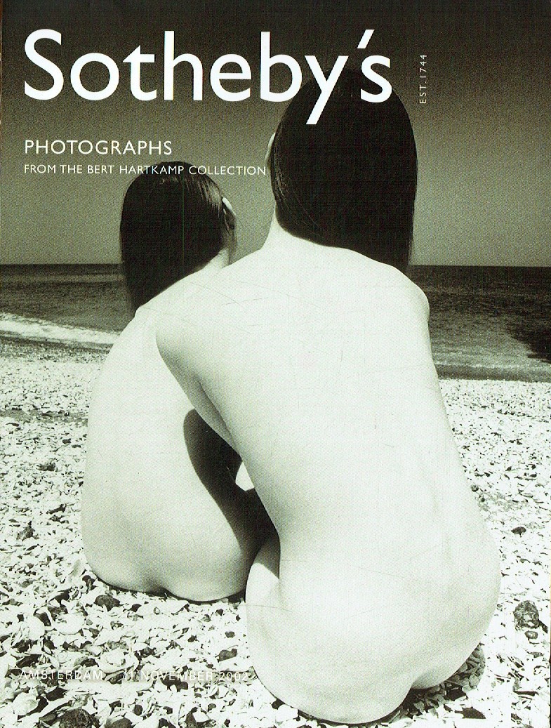 Sothebys November 2002 Photographs from the Bert Hartkamp Collect (Digital Only