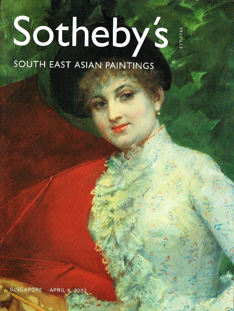 Sothebys April 2003 South East Asian Paintings (Digital Only)