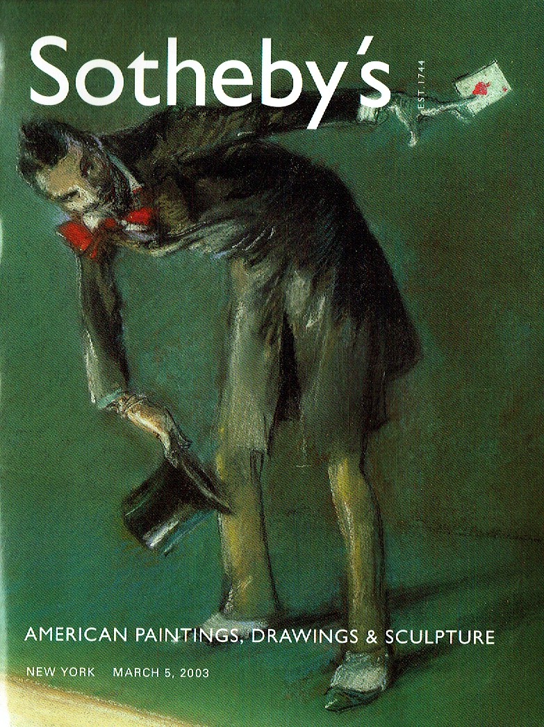 Sothebys March 2003 American Paintings, Drawings & Sculpture (Digital Only)