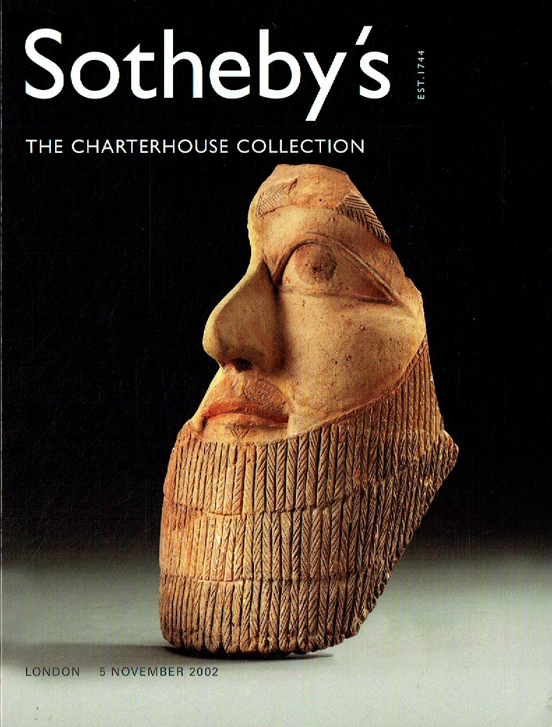 Sothebys November 2002 The Charterhouse Collection - Antiquities (Digital Only)