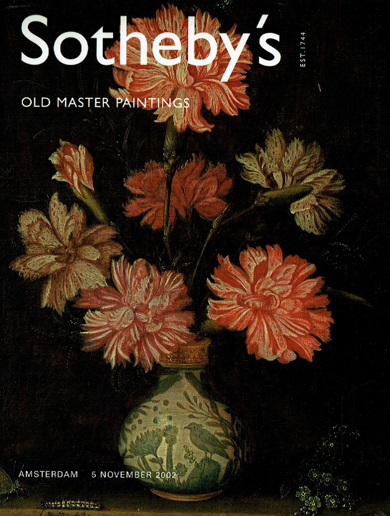 Sothebys November 2002 Old Master Paintings (Digital Only)