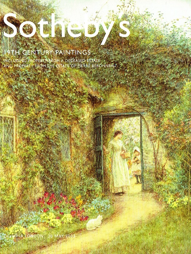 Sothebys May 2003 19th Century Paintings including Property from (Digital Only)